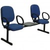 Cadeiras de escritório longarina diretor com mesa e braços