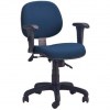 Cadeiras de escritório secretária executiva com relax, back system e braços reguláveis
