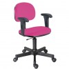 Cadeira digitador secretária giratória courvin pink