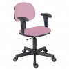 Cadeira digitador secretria giratria courvin rosa beb