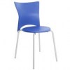 Cadeiras plásticas Rhodes azul