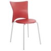 Cadeiras plsticas Rhodes vermelha