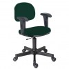 Cadeira digitador secretária giratória courvin verde
